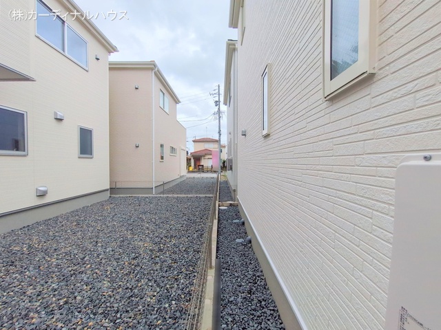 愛知県名古屋市北区楠味鋺5丁目の新築戸建て完成写真 2025年7月16日撮影