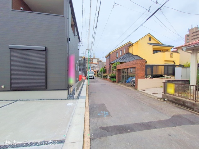 愛知県名古屋市北区楠味鋺5丁目の新築戸建て完成写真 2025年7月16日撮影
