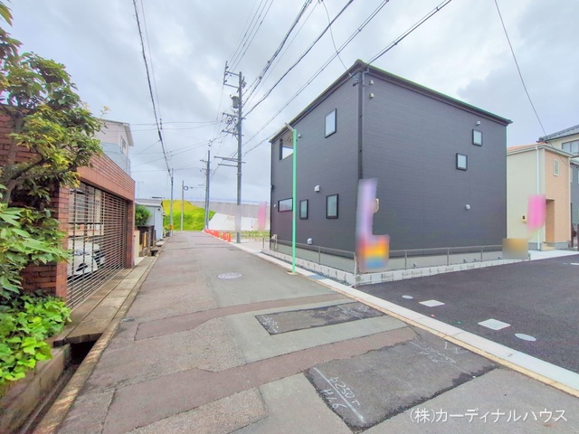 愛知県名古屋市北区楠味鋺5丁目の新築戸建て完成写真 2025年7月16日撮影