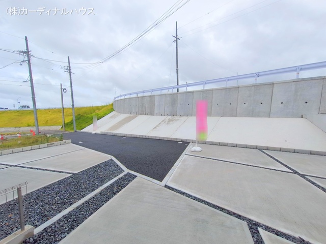 愛知県名古屋市北区楠味鋺5丁目の新築戸建て完成写真 2025年7月16日撮影