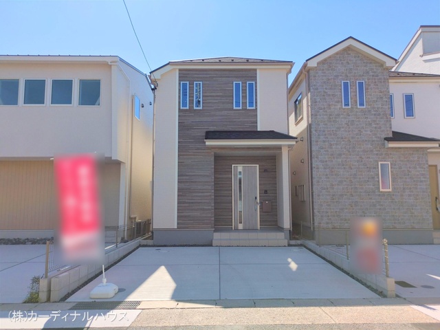 愛知県名古屋市名東区香流１丁目の新築戸建て完成写真 2025年10月8日撮影