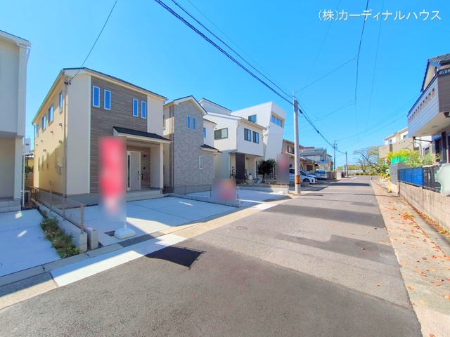 愛知県名古屋市名東区香流１丁目の新築戸建て完成写真 2025年10月8日撮影