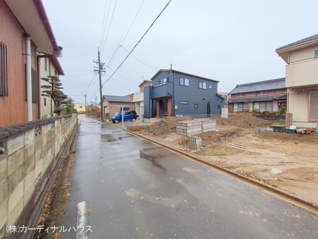 愛知県名古屋市中川区服部4丁目の新築戸建て更地・土地写真 2025年3月2日撮影