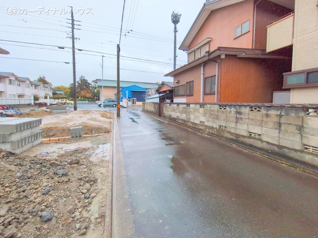 愛知県名古屋市中川区服部4丁目の新築戸建て更地・土地写真 2025年3月2日撮影