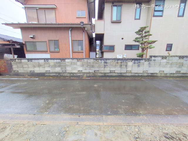愛知県名古屋市中川区服部4丁目の新築戸建て更地・土地写真 2025年3月2日撮影