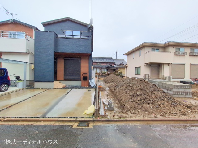 愛知県名古屋市中川区服部4丁目の新築戸建て更地・土地写真 2025年3月2日撮影