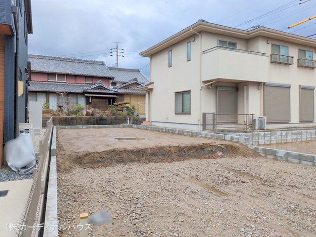 愛知県名古屋市中川区服部4丁目の新築戸建て更地・土地写真 2025年3月27日撮影