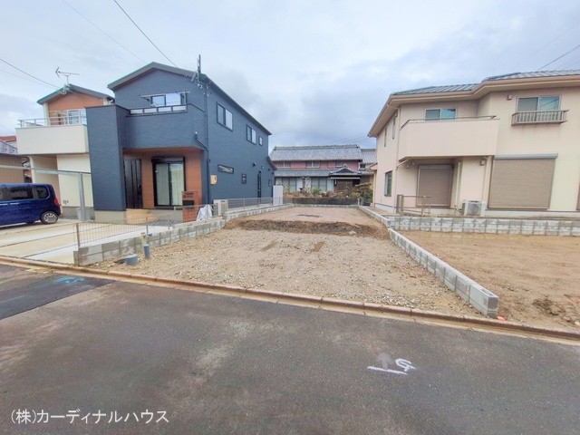 愛知県名古屋市中川区服部4丁目の新築戸建て更地・土地写真 2025年3月27日撮影