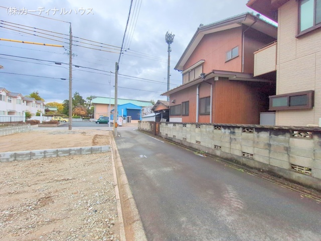 愛知県名古屋市中川区服部4丁目の新築戸建て更地・土地写真 2025年3月27日撮影