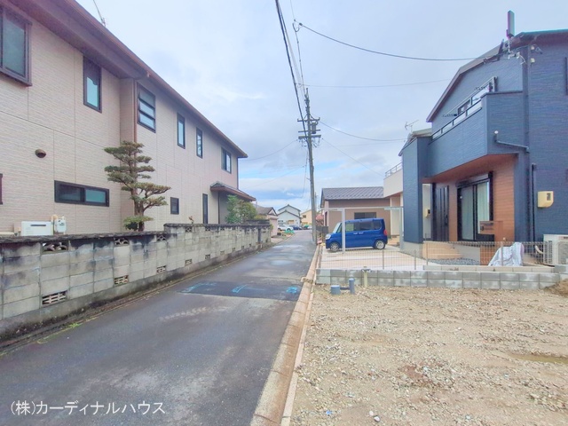 愛知県名古屋市中川区服部4丁目の新築戸建て更地・土地写真 2025年3月27日撮影