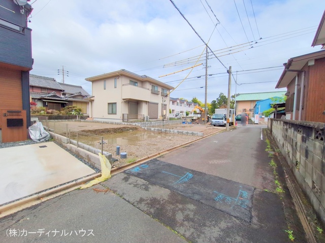 愛知県名古屋市中川区服部4丁目の新築戸建て更地・土地写真 2025年4月22日撮影