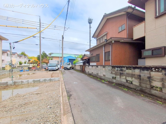 愛知県名古屋市中川区服部4丁目の新築戸建て更地・土地写真 2025年4月22日撮影