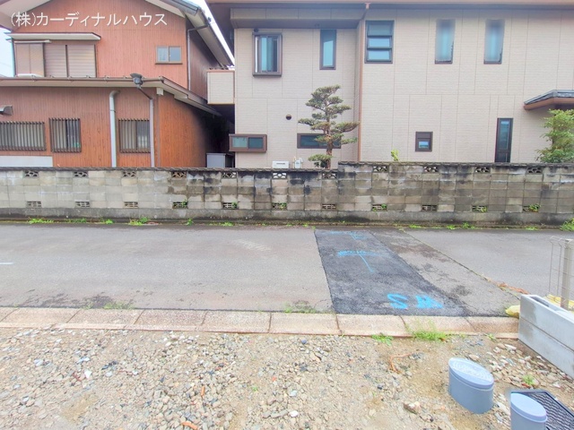 愛知県名古屋市中川区服部4丁目の新築戸建て更地・土地写真 2025年4月22日撮影