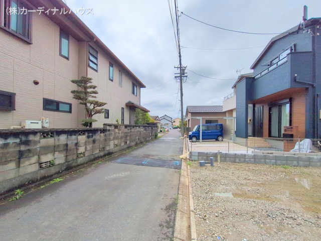 愛知県名古屋市中川区服部4丁目の新築戸建て更地・土地写真 2025年4月22日撮影