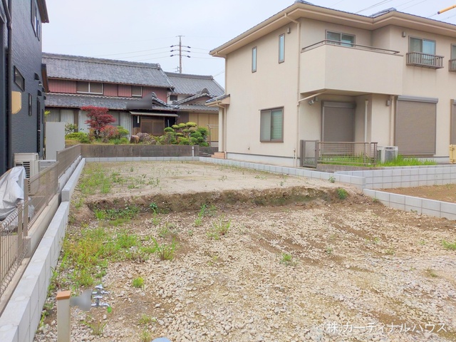 愛知県名古屋市中川区服部4丁目の新築戸建て更地・土地写真 2025年5月18日撮影