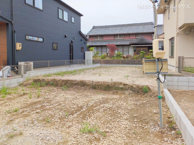 愛知県名古屋市中川区服部4丁目の新築戸建て更地・土地写真 2025年5月18日撮影