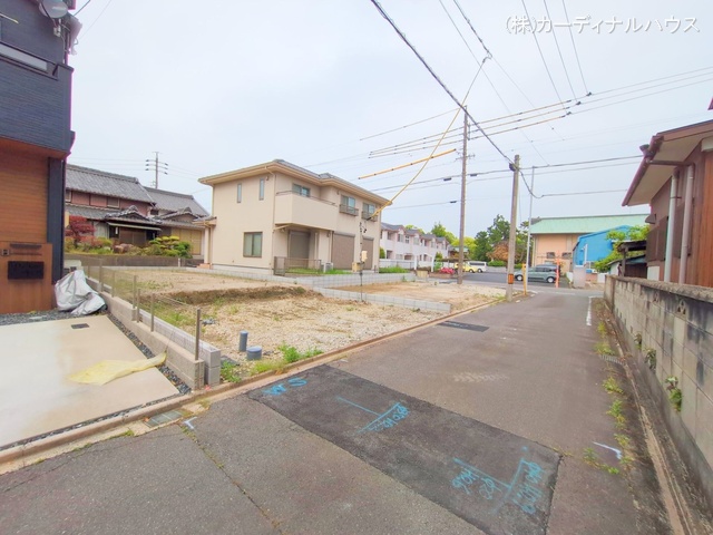 愛知県名古屋市中川区服部4丁目の新築戸建て更地・土地写真 2025年5月18日撮影