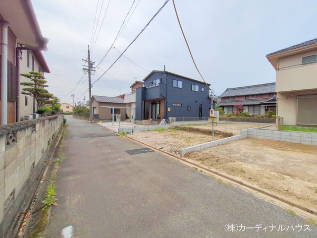愛知県名古屋市中川区服部4丁目の新築戸建て更地・土地写真 2025年5月18日撮影