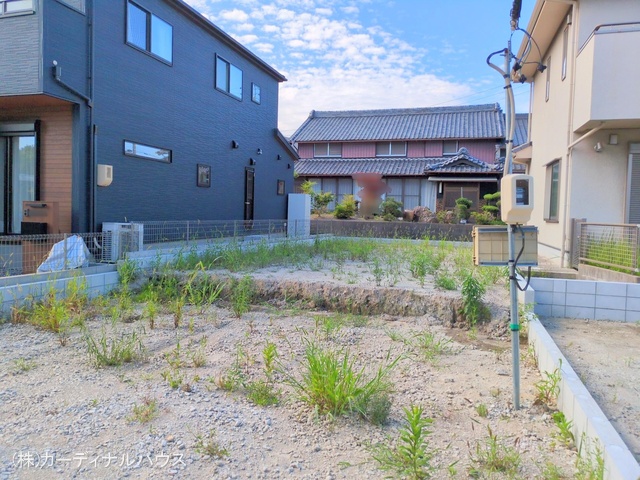 愛知県名古屋市中川区服部4丁目の新築戸建て更地・土地写真 2025年6月17日撮影