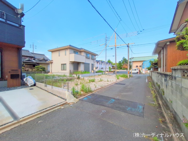 愛知県名古屋市中川区服部4丁目の新築戸建て更地・土地写真 2025年6月17日撮影