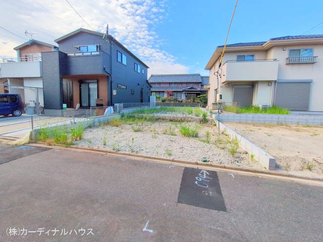 愛知県名古屋市中川区服部4丁目の新築戸建て更地・土地写真 2025年6月17日撮影