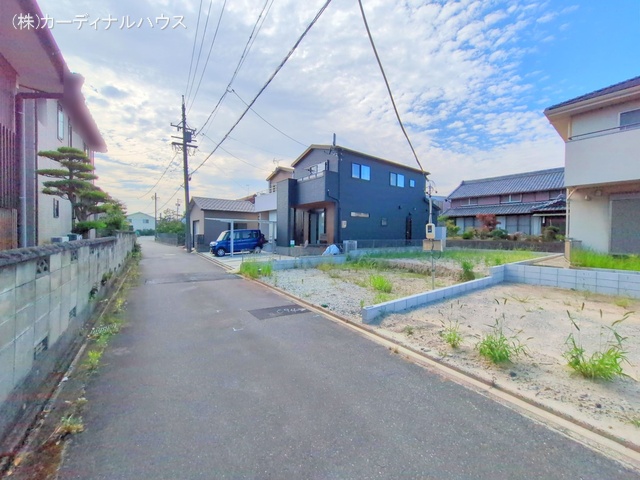 愛知県名古屋市中川区服部4丁目の新築戸建て更地・土地写真 2025年6月17日撮影
