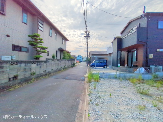 愛知県名古屋市中川区服部4丁目の新築戸建て更地・土地写真 2025年6月17日撮影
