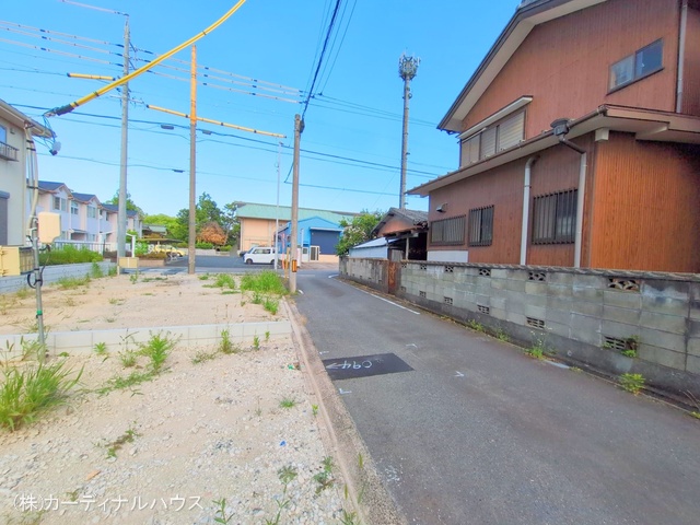 愛知県名古屋市中川区服部4丁目の新築戸建て更地・土地写真 2025年6月17日撮影