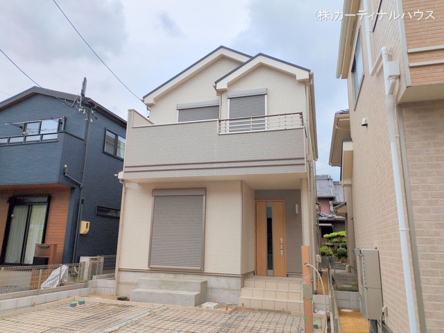 愛知県名古屋市中川区服部4丁目の新築戸建て外構写真 2025年9月3日撮影