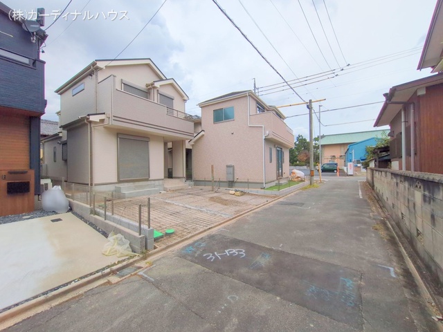 愛知県名古屋市中川区服部4丁目の新築戸建て外構写真 2025年9月3日撮影