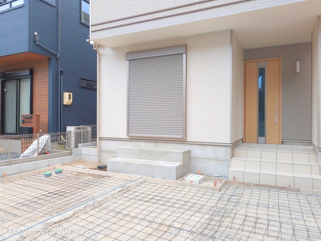 愛知県名古屋市中川区服部4丁目の新築戸建て外構写真 2025年9月3日撮影