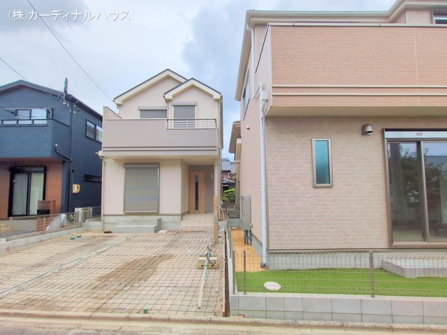 愛知県名古屋市中川区服部4丁目の新築戸建て外構写真 2025年9月3日撮影
