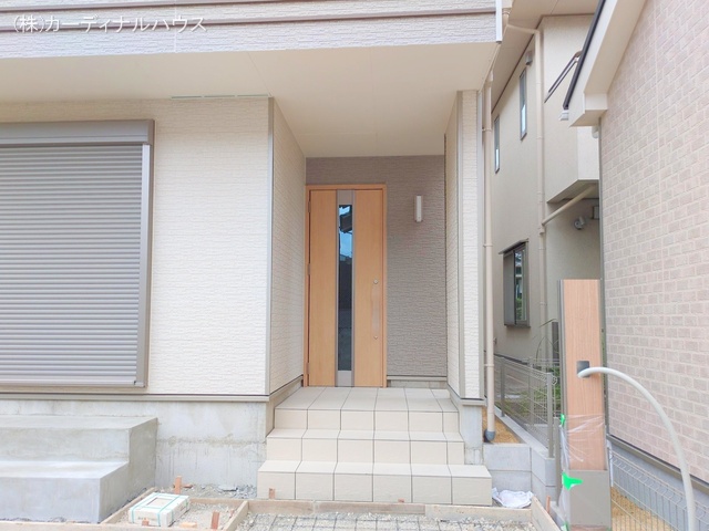 愛知県名古屋市中川区服部4丁目の新築戸建て外構写真 2025年9月3日撮影