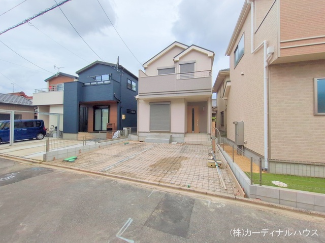 愛知県名古屋市中川区服部4丁目の新築戸建て外構写真 2025年9月3日撮影