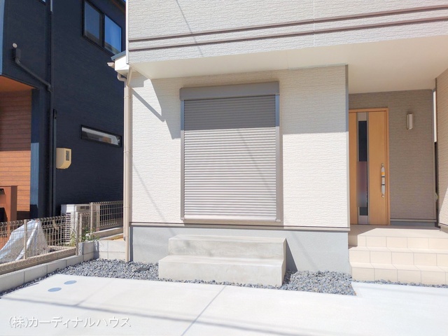 愛知県名古屋市中川区服部4丁目の新築戸建て完成写真 2025年9月29日撮影