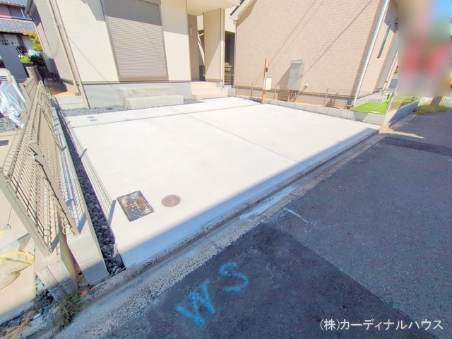 愛知県名古屋市中川区服部4丁目の新築戸建て完成写真 2025年9月29日撮影