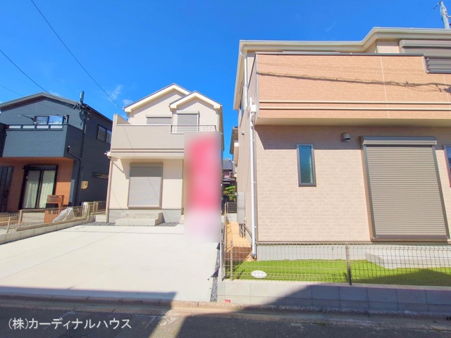 愛知県名古屋市中川区服部4丁目の新築戸建て完成写真 2025年9月29日撮影