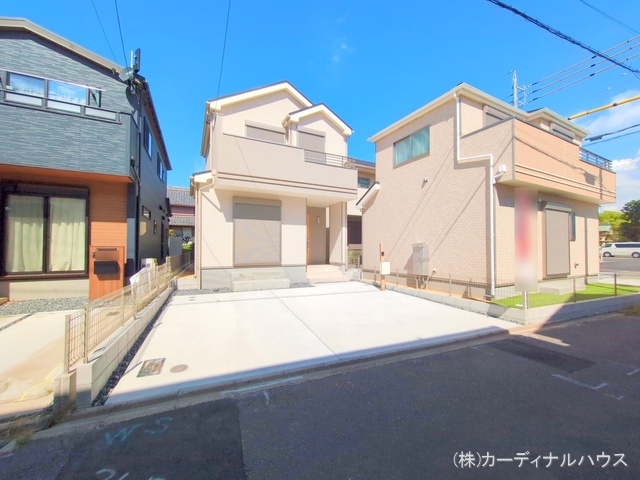 愛知県名古屋市中川区服部4丁目の新築戸建て完成写真 2025年9月29日撮影