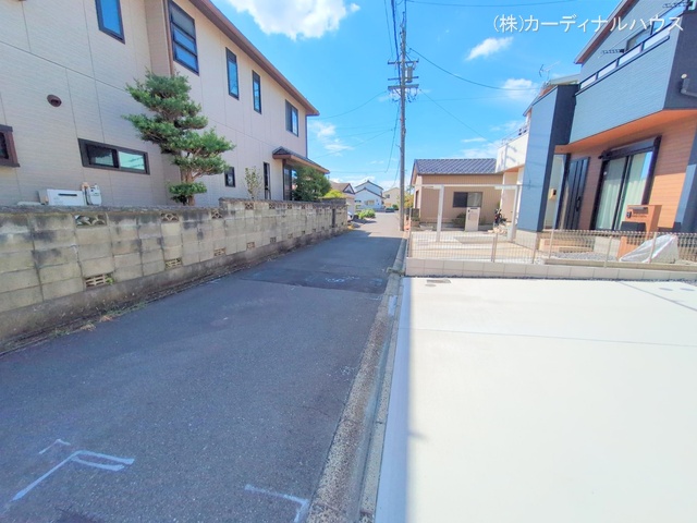 愛知県名古屋市中川区服部4丁目の新築戸建て完成写真 2025年9月29日撮影