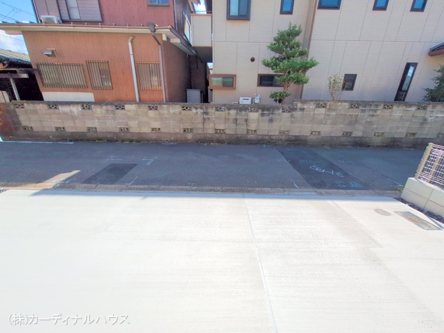 愛知県名古屋市中川区服部4丁目の新築戸建て完成写真 2025年9月29日撮影