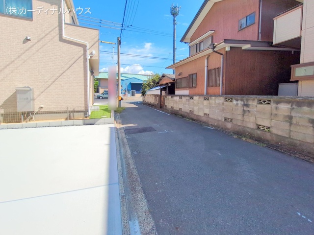 愛知県名古屋市中川区服部4丁目の新築戸建て完成写真 2025年9月29日撮影