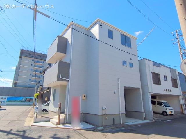 愛知県名古屋市港区津金２丁目の新築戸建て完成写真 2025年9月29日撮影