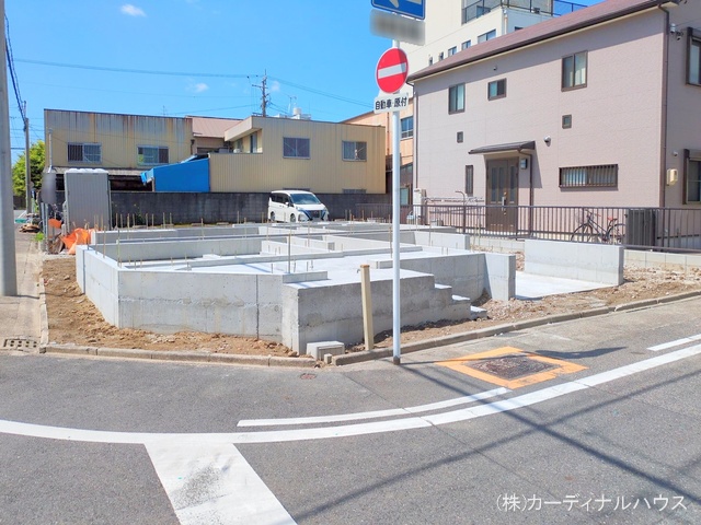 愛知県名古屋市中川区露橋2丁目の新築戸建て基礎写真 2025年4月28日撮影