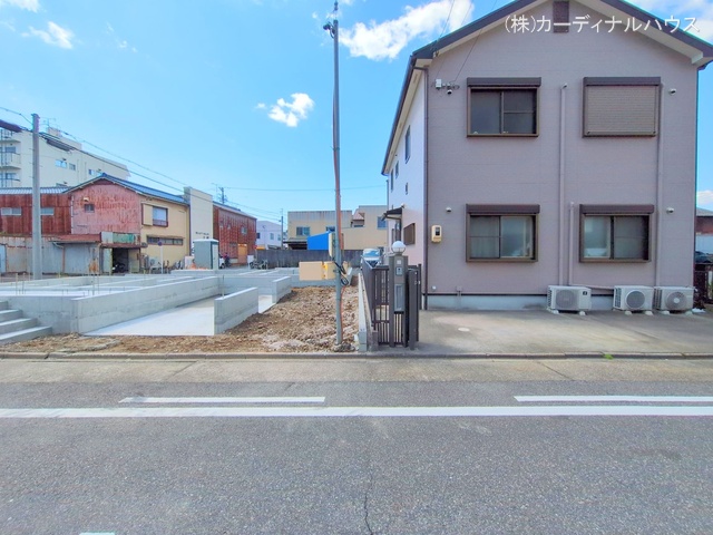 愛知県名古屋市中川区露橋2丁目の新築戸建て基礎写真 2025年4月28日撮影