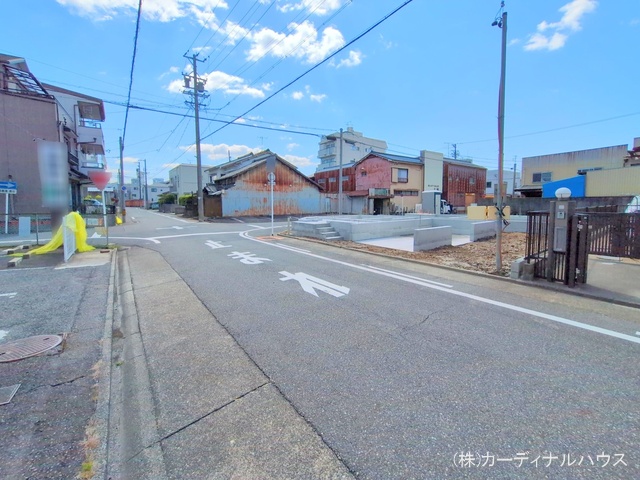 愛知県名古屋市中川区露橋2丁目の新築戸建て基礎写真 2025年4月28日撮影