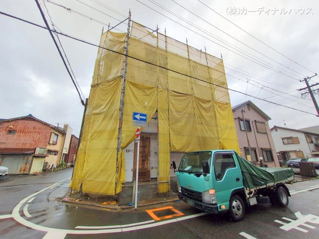 愛知県名古屋市中川区露橋2丁目の新築戸建てシート写真 2025年6月23日撮影