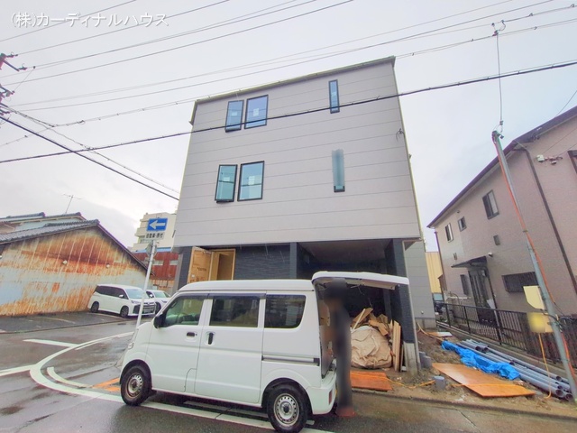愛知県名古屋市中川区露橋2丁目の新築戸建て外構写真 2025年7月16日撮影