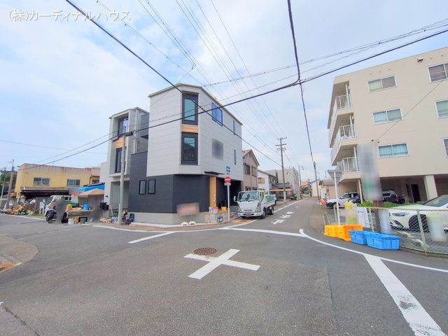 愛知県名古屋市中川区露橋2丁目の新築戸建て完成写真 2025年8月13日撮影