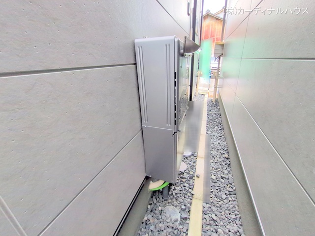 愛知県名古屋市中川区露橋2丁目の新築戸建て完成写真 2025年8月13日撮影