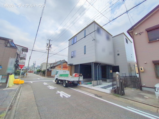 愛知県名古屋市中川区露橋2丁目の新築戸建て完成写真 2025年8月13日撮影